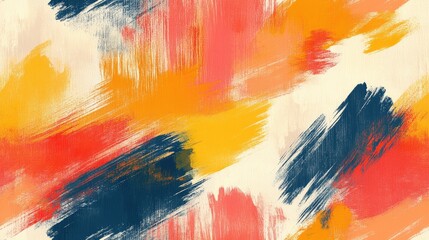 Brushed painted abstract background seamless pattern featuring dynamic brush strokes perfect for modern design projects textiles wallpapers