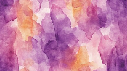 Obraz premium Abstract watercolor texture seamlessly blended in vibrant hues perfect for artistic projects and background designs