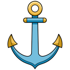 anchor with rope