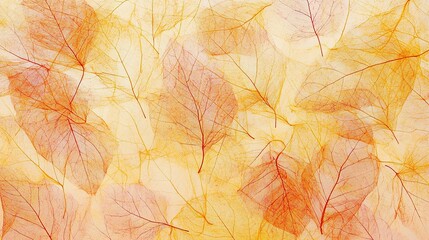 Close up of Fiber structure of dry leaves texture background. Cell patterns of Skeletons leaves, foliage branches.