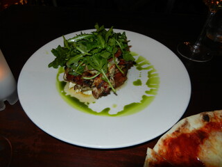 Fancy meal on a dinner table