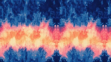 Vibrant tie dye shibori pattern featuring colorful indigo hues perfect for fashion textiles and artistic designs fabric texture artistic wallpaper