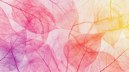 Close up of Fiber structure of dry leaves texture background. Cell patterns of Skeletons leaves, foliage branches.