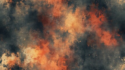 Colorful watercolor and oil grunge pattern featuring textured strokes and blurred spots ideal for artistic backgrounds digital projects fabric design