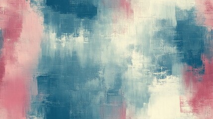 Naklejka premium Seamless abstract pattern featuring blurred oil paintings with textured brush strokes perfect for creative design backgrounds and art wall decor prints