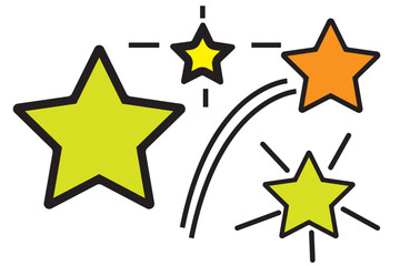 Fototapeta premium star - Vector icon