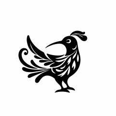 Fototapeta premium illustration of a bird