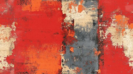 Seamless carpet and fabric print design featuring grunge and distressed textures for home decor applications