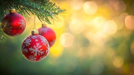 Obraz premium Festive Christmas Decor and Gifts for a Cozy Holiday Ambiance