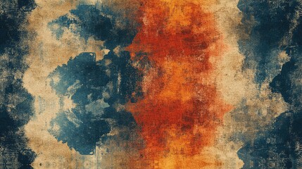 Seamless multicolored grunge texture pattern featuring vintage colors and diverse color compositions perfect for background designs