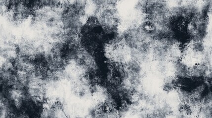 Versatile gray seamless pattern featuring dark tie dye grunge and white abstract style with autumn graffiti influences perfect for modern textile designs