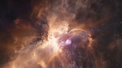 Obraz premium Illustration of Art Starry Sky Background