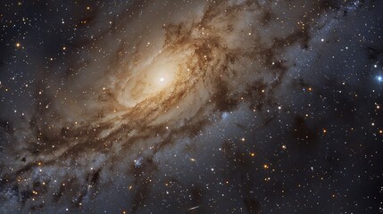 Obraz premium Galaxy in space textured background