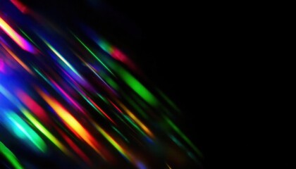 Vivid Neon Light Trails on a Dark Background. Dynamic Abstract Representation of Energy, Motion, and Modern Design Perfect for Digital Art, Event Posters, and Futuristic Concepts
