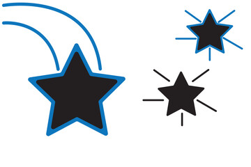 star logo , award logo vector