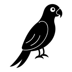  Parrot Silhouette Design