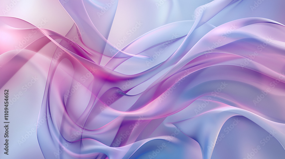 Aufkleber smooth figures on an abstract background