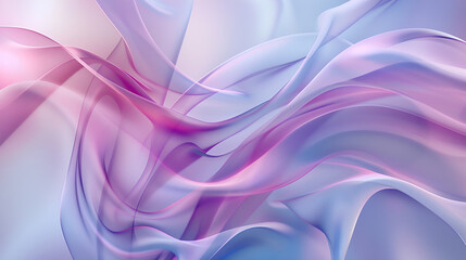 Smooth figures on an abstract background