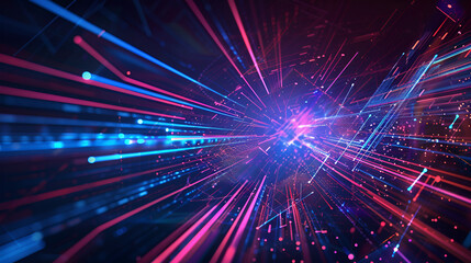 Background of abstract technologies