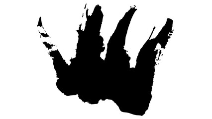 Obraz premium vector brush blot texture