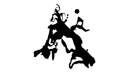 vector brush blot texture