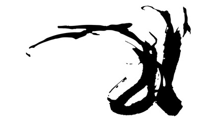 vector brush blot texture