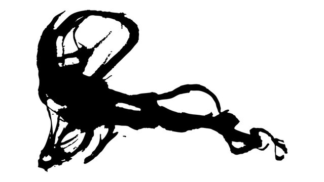 vector brush blot texture