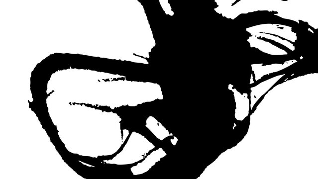 vector brush blot texture