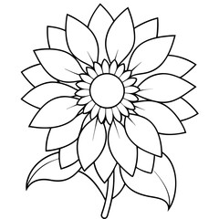 sunflower line art, sunflower line drawing, floral line drawing, sunflower outline, Minimalist Sunflower Line Drawing, Sunflower Line Art Design, Sunflower Vector Art