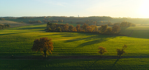 Fototapeta premium Panorama d'automne