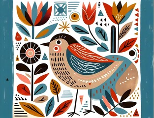 "Aves Florales en el Jard&iacute;n de los Sue&ntilde;os"