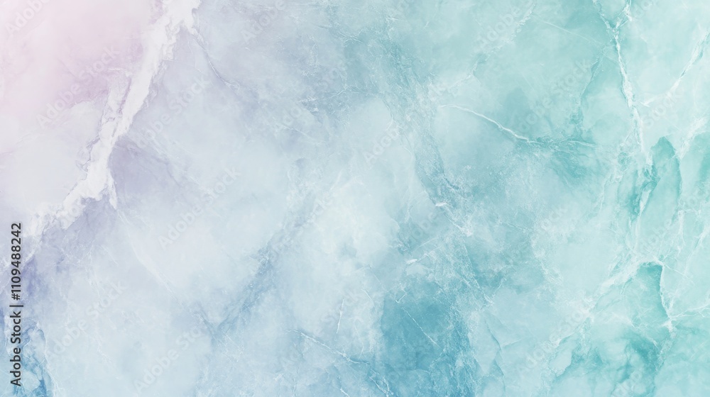 Poster abstract turquoise and pink marble texture background with subtle patterns