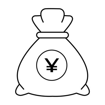 recommend clip art: Vector Bag of Yen
                    Money Bag Outline
                    Currency, Money, Stocks, Icon