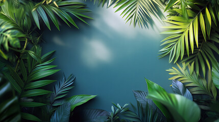 A green leafy plant with a leafy green background
