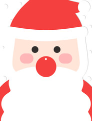 겨울 크리스마스 산타클로스 산타할아버지 크리스마스 카드 산타카드 도안 일러스트