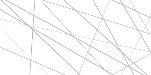 Abstract geometric lines background. Abstract grey and silver random chaotic liens with many squares and triangles shape background.