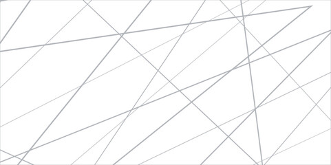 Abstract geometric lines background. Abstract grey and silver random chaotic liens with many squares and triangles shape background.