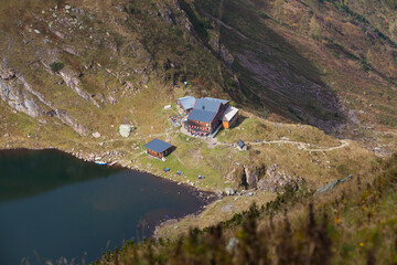 Berghütte am Wildseeloder, Österreich