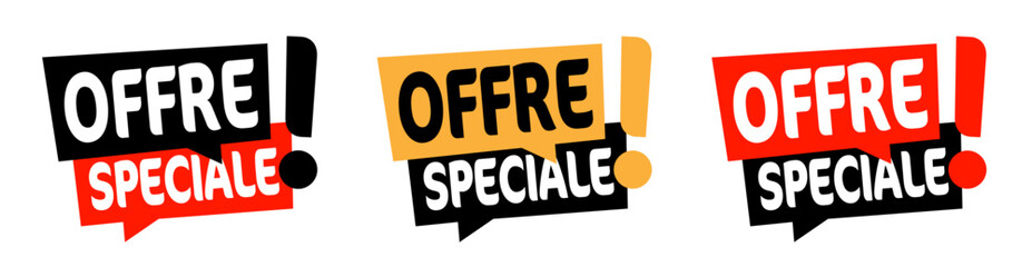 Offre spéciale