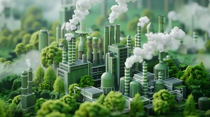 Eco Solutions in Green Industry for Environmental Good