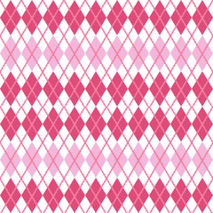 seamless argyle pattern cute background