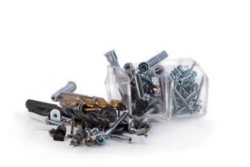 Metal and plastic products for fastening and assembling various items