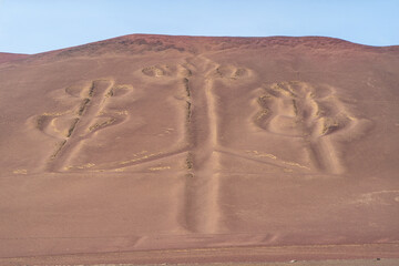 Candelabra of Paracas, mysterious geoglyph south of Lima