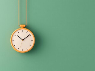 just in time concept. Precision timing in JIT system with scheduled inventory replenishment, 3D illustration