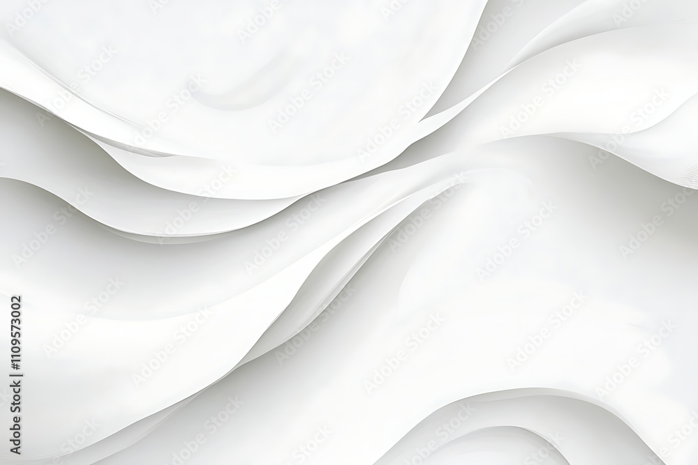 Poster abstract background with waves, generative ai
