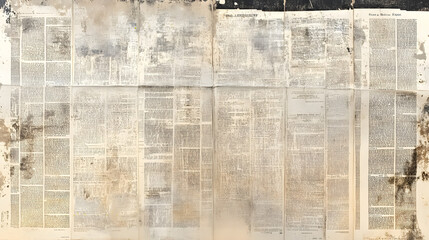 old newspaper sepia filter yellow aged textured background, black and white vintage newspaper texture retro retrospect grunge faded text nostalgic rough surface antique graphic backgrounds