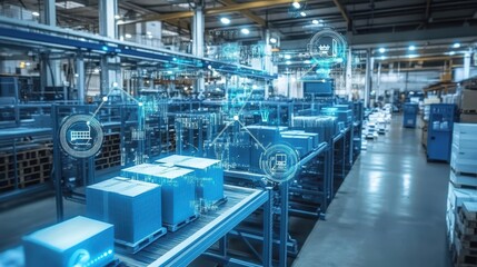 Smart Warehouse Technology in Modern Logistics Operations