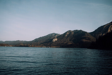 Bayerische Berge am See