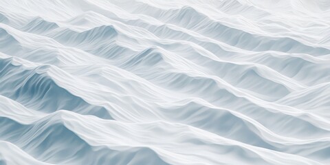 Obraz premium Soft, flowing waves create a serene, tranquil ocean scene, showcasing gentle ripples and a soothing color palette of blues and whites.