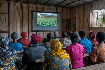Obraz premium Workshop boosts farmers' sustainable practices and agriculture skills